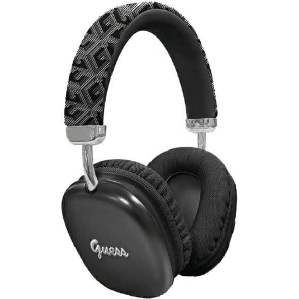 Guess GCube Bluetooth On-ear Hovedtelefoner - Sort med Metallic Logo