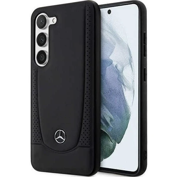 Mercedes Leather Urban Case til Samsung Galaxy S23 FE - Sort