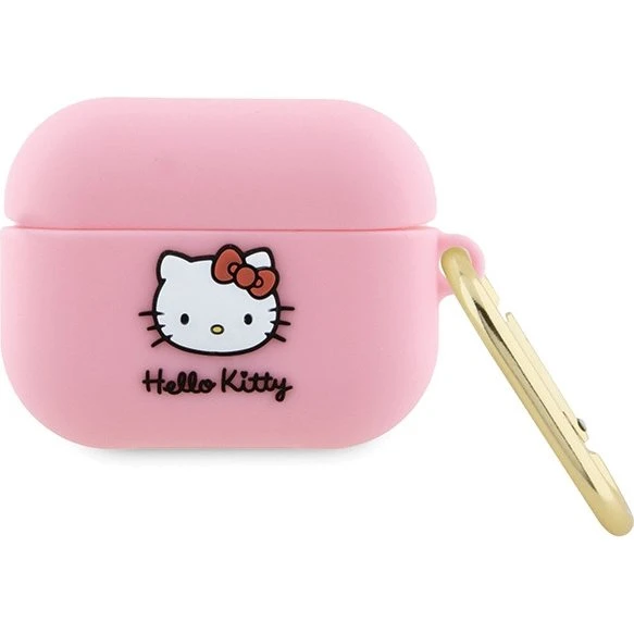 Hello Kitty 3D Silicone Etui til AirPods Pro - Pink