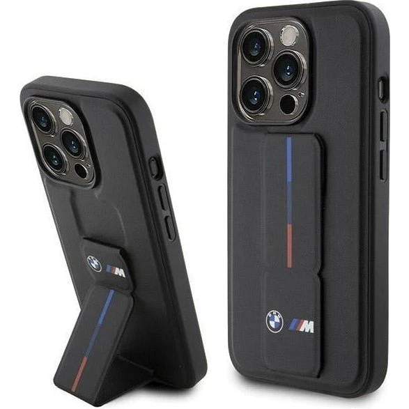 BMW Grip Hot Stamp cover til iPhone 15 Pro - Black