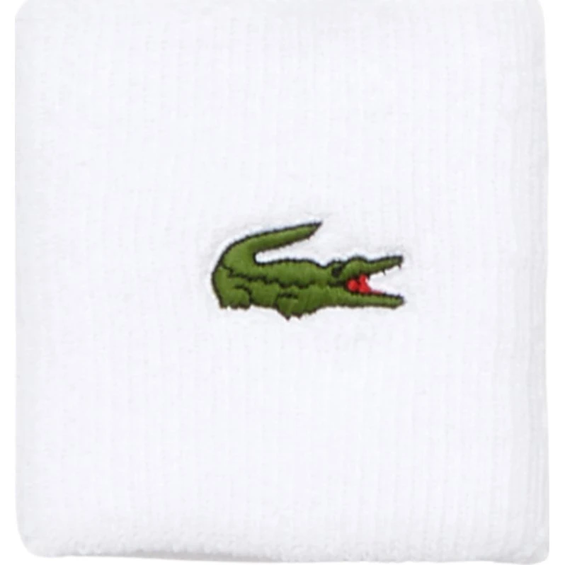 Lacoste Wristband 2-Pack White