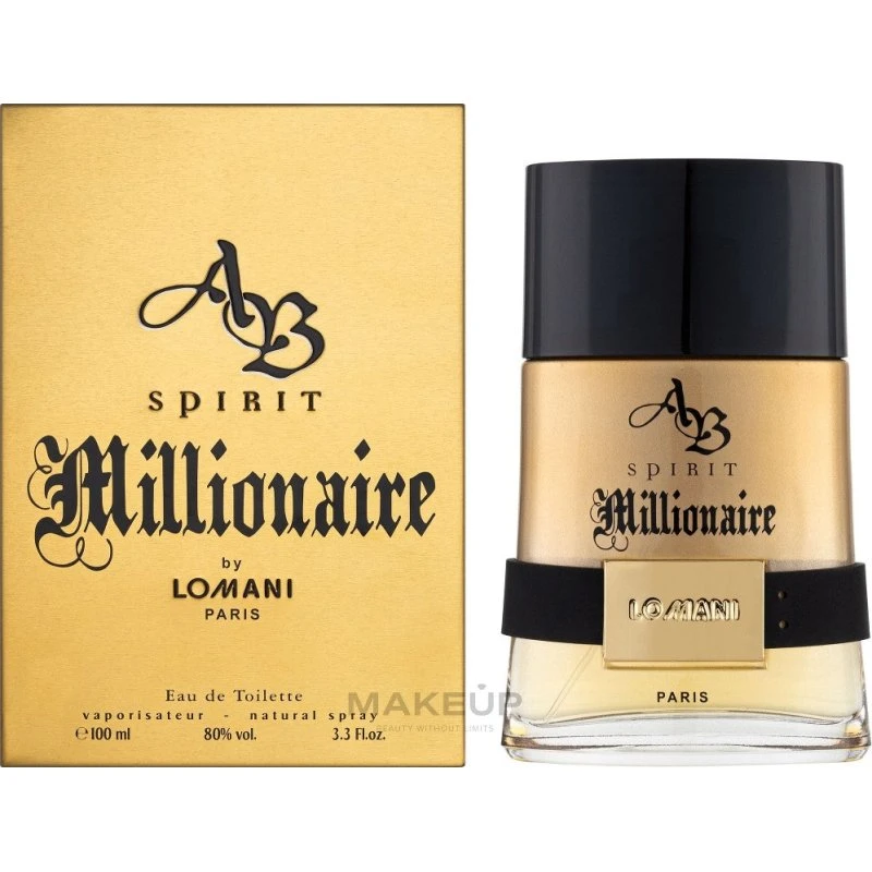 Lomani AB Spirit Millionaire Eau de Toilette 100ml til mænd