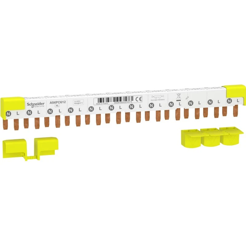 Schneider Sløjfeskinne IC40 1PN RCBO 12 moduler