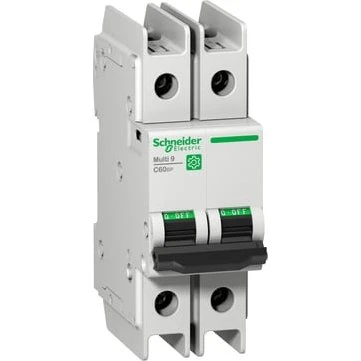 Schneider C60BP Automatsikring 2P 2A C-karakteristik UL489