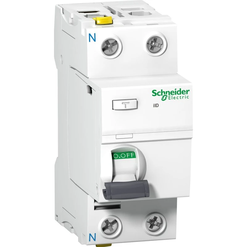 Schneider Acti9 iID HPFI-afbryder 16A 2P 10mA Type A 36mm