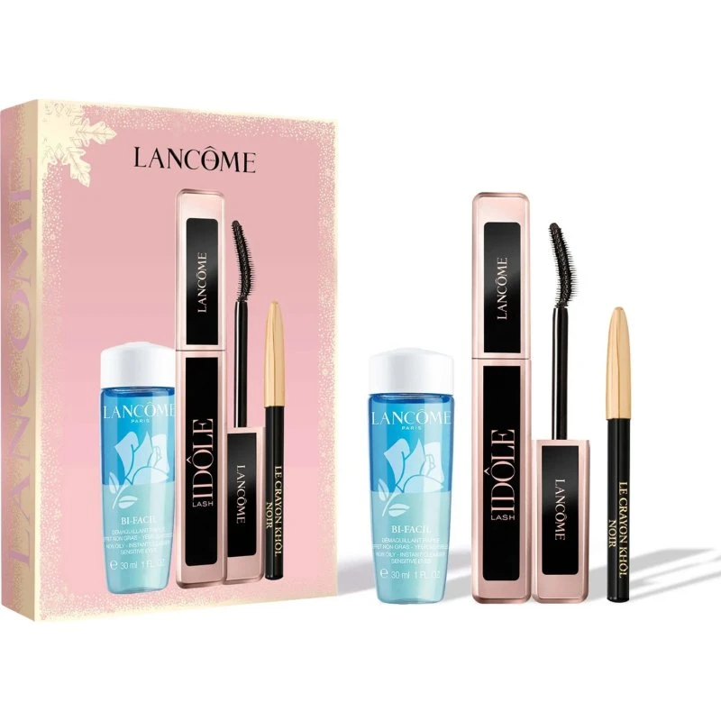 Lancôme Lash Idôle Mascara Routine Set (mascara, remover, kohl)