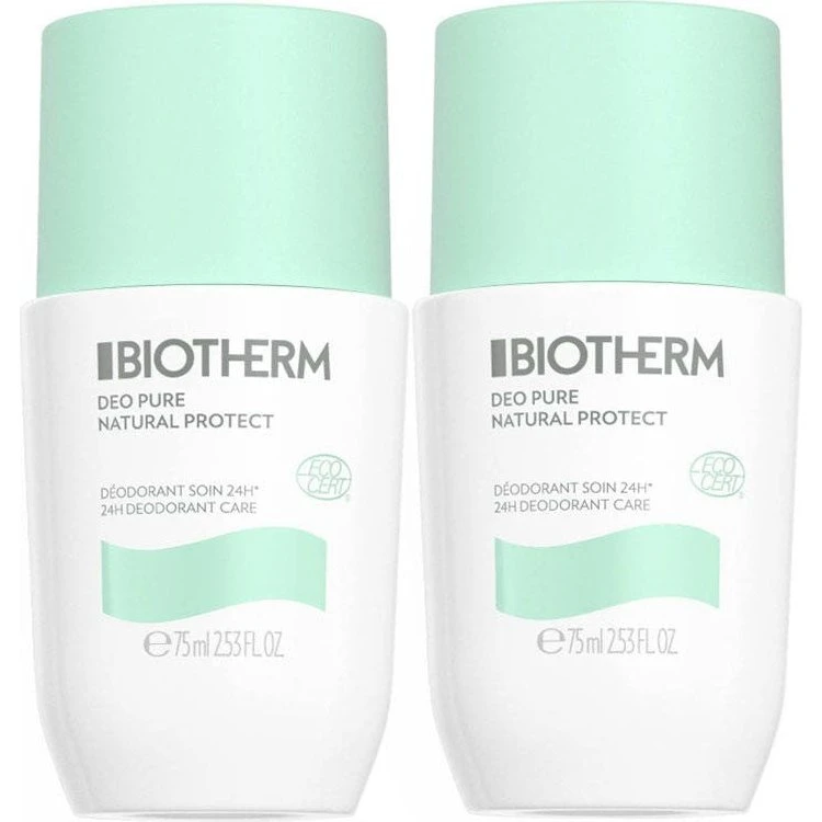 Biotherm Deo Ren Naturlig Beskyttende Deodorant 24t 2x75ml