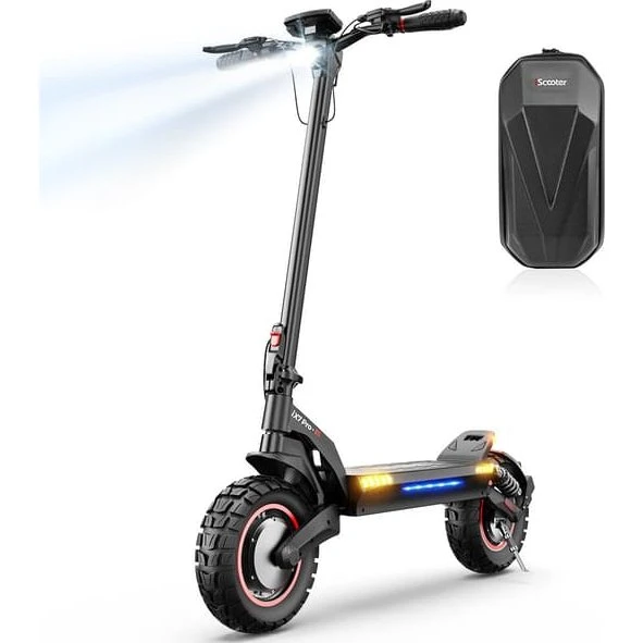 iScooter iX7 Pro Elektrisk Scooter | 2*1000W | 60 km/t | 60 km rækkevidde
