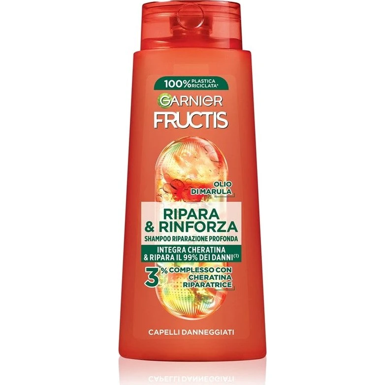 Garnier Fructis Repair & Strengthen Shampoo til Beskadiget Hår 700ml