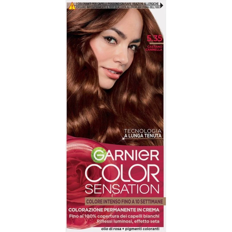 Garnier Color Sensation 5.35 Kanelbrun Permanent Hårfarve
