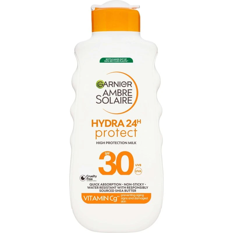 Garnier Ambre Solaire Hydra 24H Protect Sun Milk SPF30 175 ml