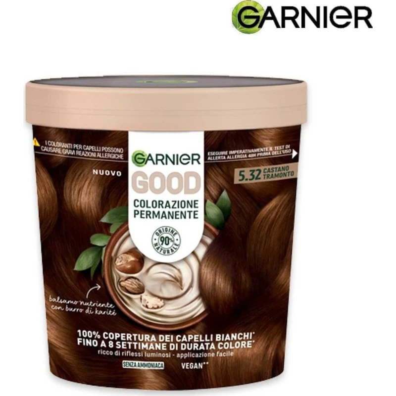 Garnier Good 5,32 Permanent Hårfarve uden Ammoniak