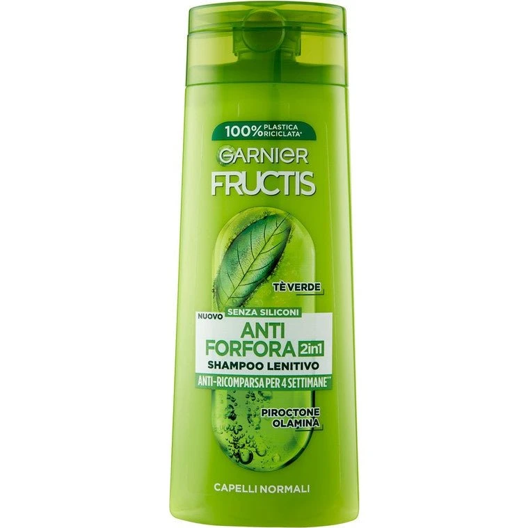 Garnier Fructis Antiskæl 2-i-1 Shampoo med beroligende effekt 250 ml