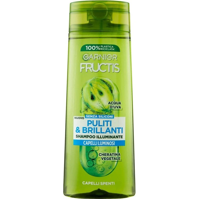 Garnier Fructis Clean & Shiny Illuminating Shampoo 250ml