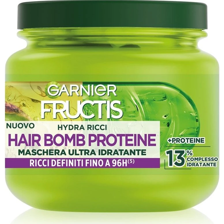 Garnier Fructis Hydra Fugtmaske til Bølget og Krøllet Hår 320 ml