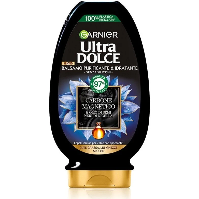 Garnier Ultra Dolce Carbone Magnetico Cleansing Conditioner 200 ml