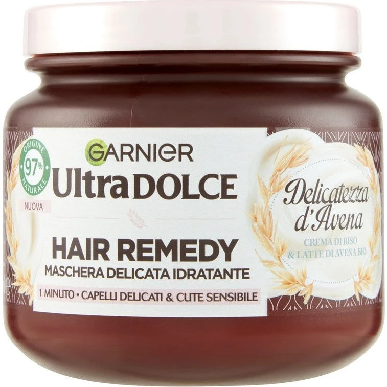 Garnier Ultra Sweet Delicacy of Oats Hydraterende Hårmaske 340 ml