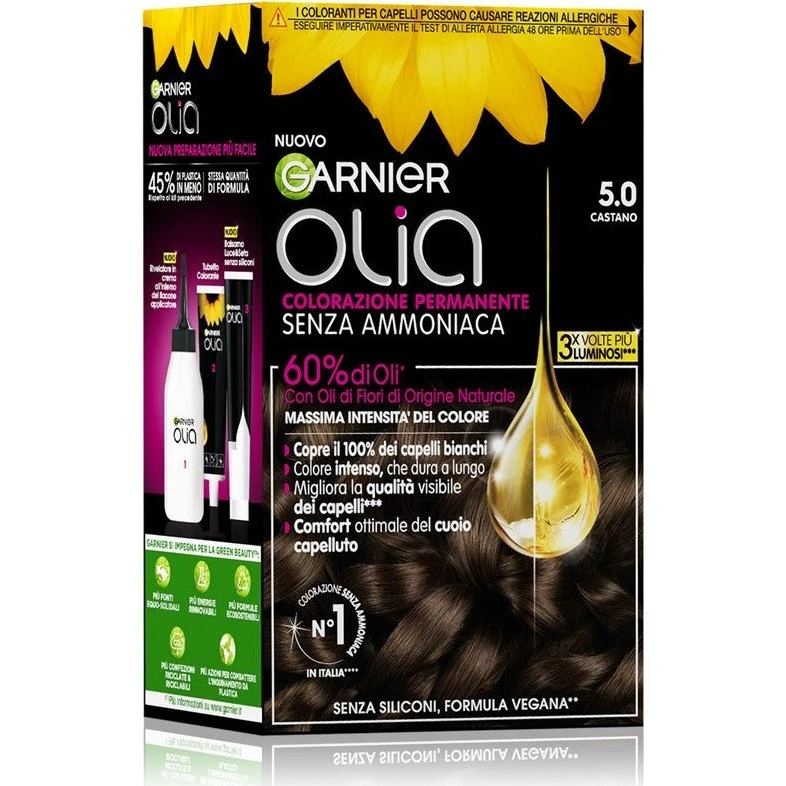 Garnier Olia Permanent Farve Brun N 5_0