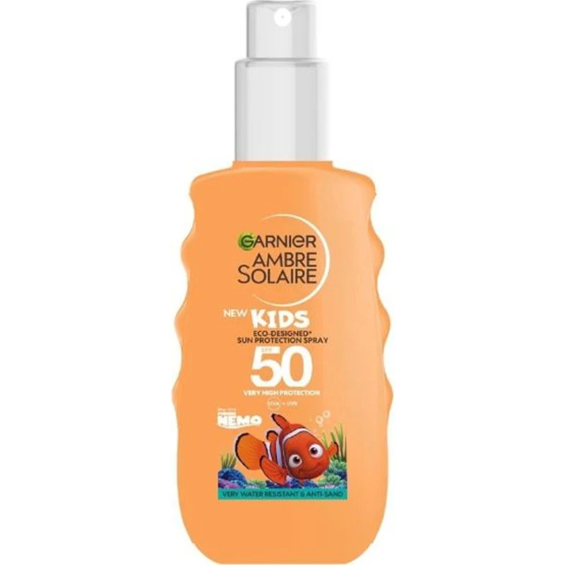 Garnier Ambre Solaire Nemo Kids SPF50 Solbeskyttelse Spray 150 ml