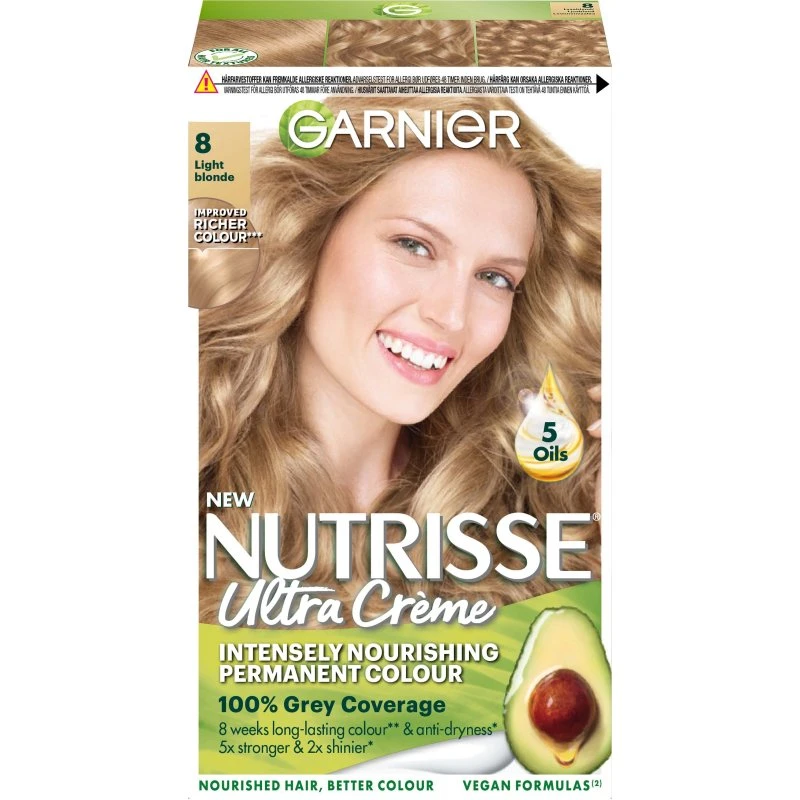 Garnier Nutrisse Ultra Créme 8 Lyseblond