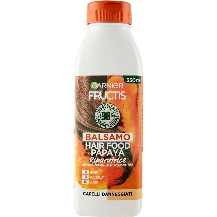 Garnier Fructis Papaya Hair Food Regenerating Conditioner 350 ml