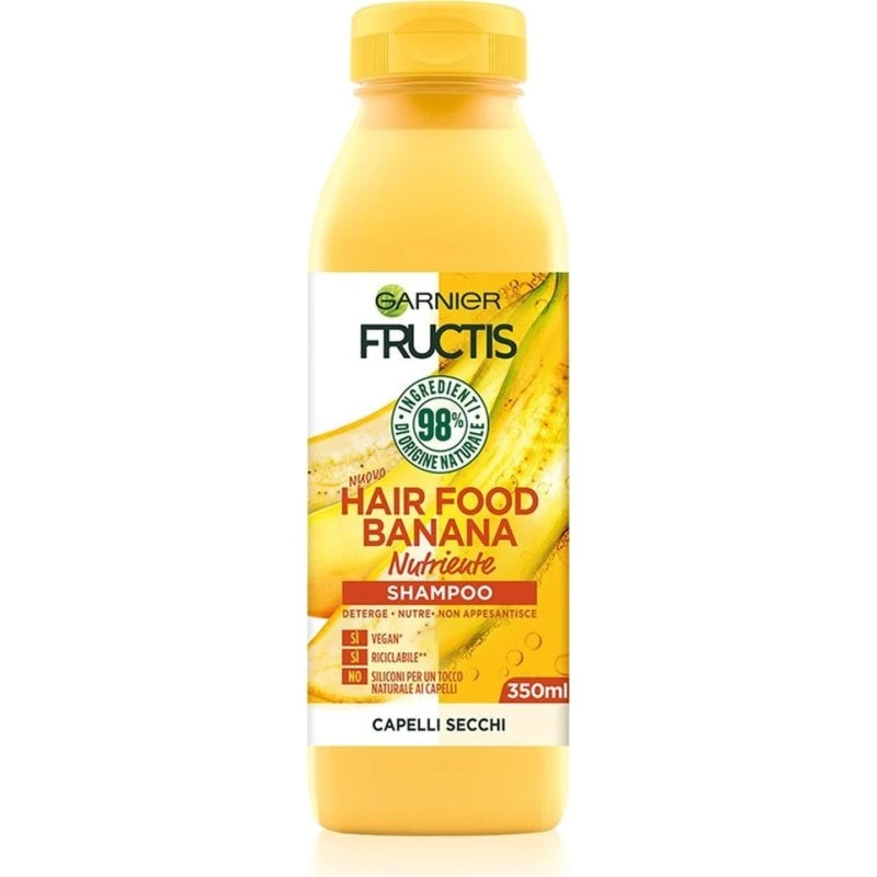 Garnier Fructis Banana Hair Food Nærende Shampoo 350ml