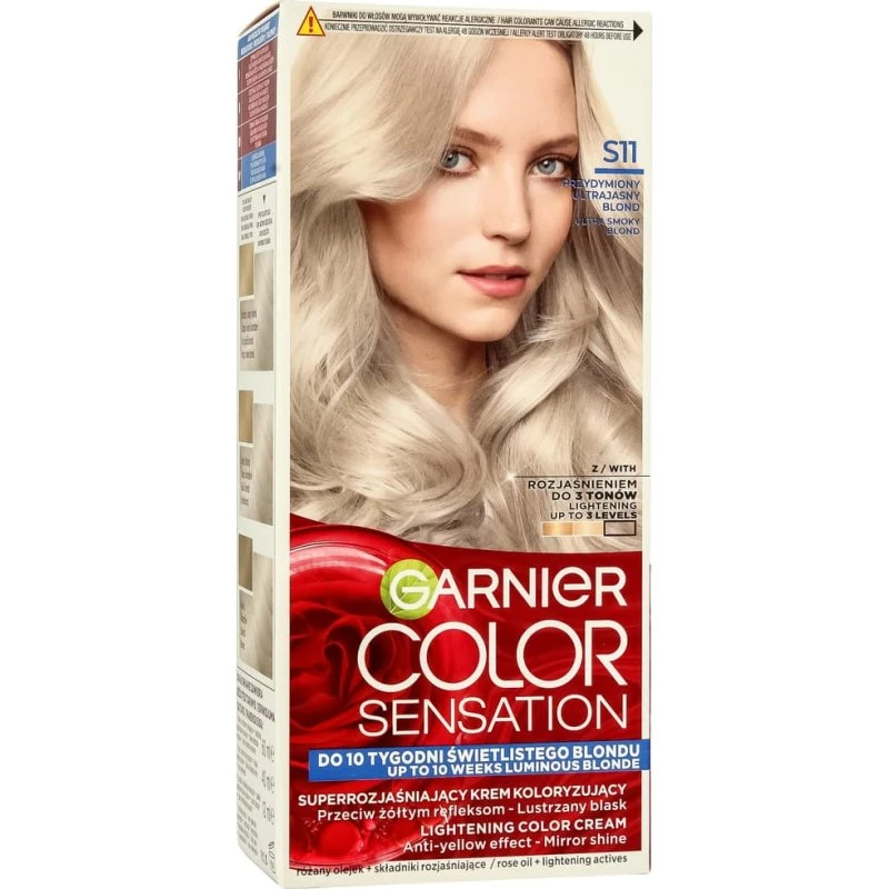 Garnier Color Sensation S11 Ultra Smoky Blond Farvecreme
