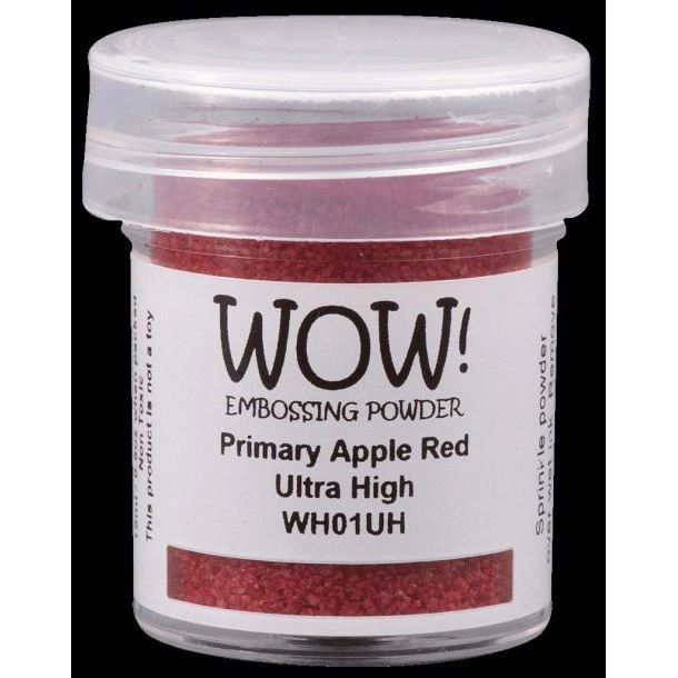 WOW! Embossing Powder Primaries – Apple Red (15 ml)