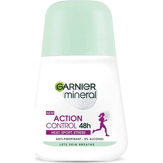 Mineral Deodorant Roll-on Control Handling 48h til kvinder 50 ml