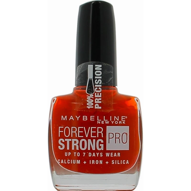 Maybelline Forever Strong Super Stay 7 Days Neglelak 505 Rød 10 ml