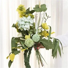 Creativity in a Box Maxi DIY Kit – Crepepapir blomster (grøn/hvid)