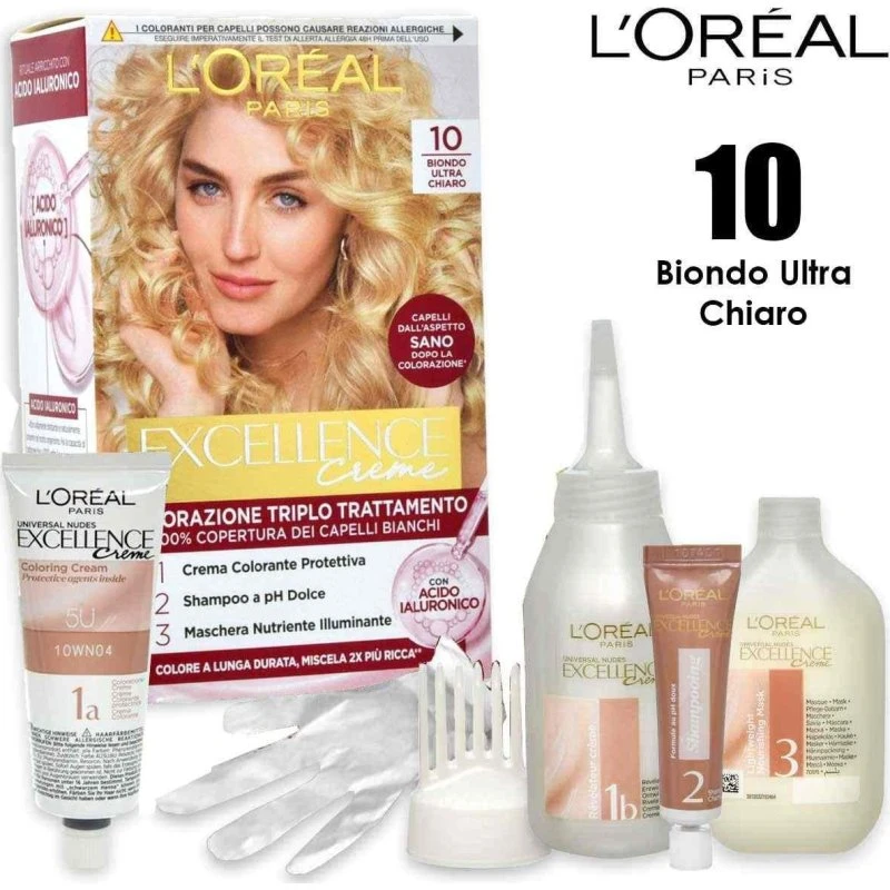 L'Oréal Paris Excellence Triple Treatment Blond Farve 10