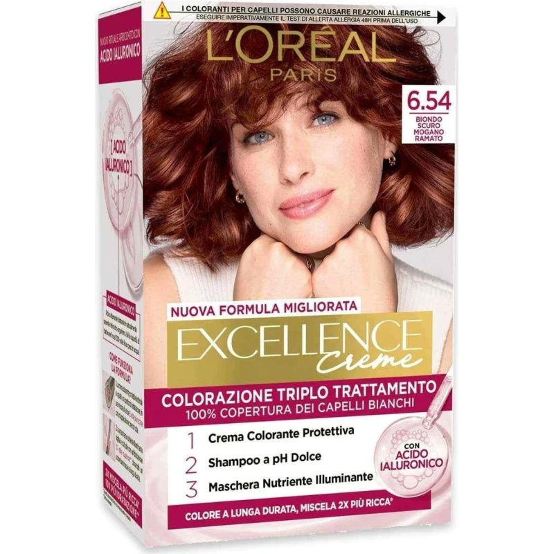 L'Oréal Excellence Triple Treatment N 6,54