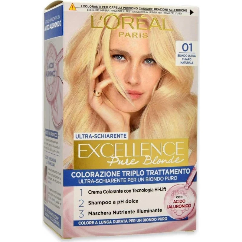 L'Oréal Excellence Triple Treatment Farve nr. 01