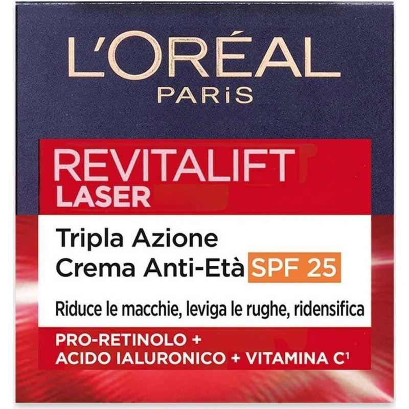 L'Oréal Paris Revitalift Laser Tripla Zone Anti-rynkecreme SPF25 50 ml