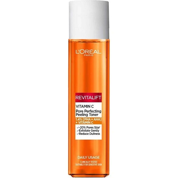 L'Oréal Paris Revitalift Vitamin C Pore Perfecting Peeling Toner 180ml