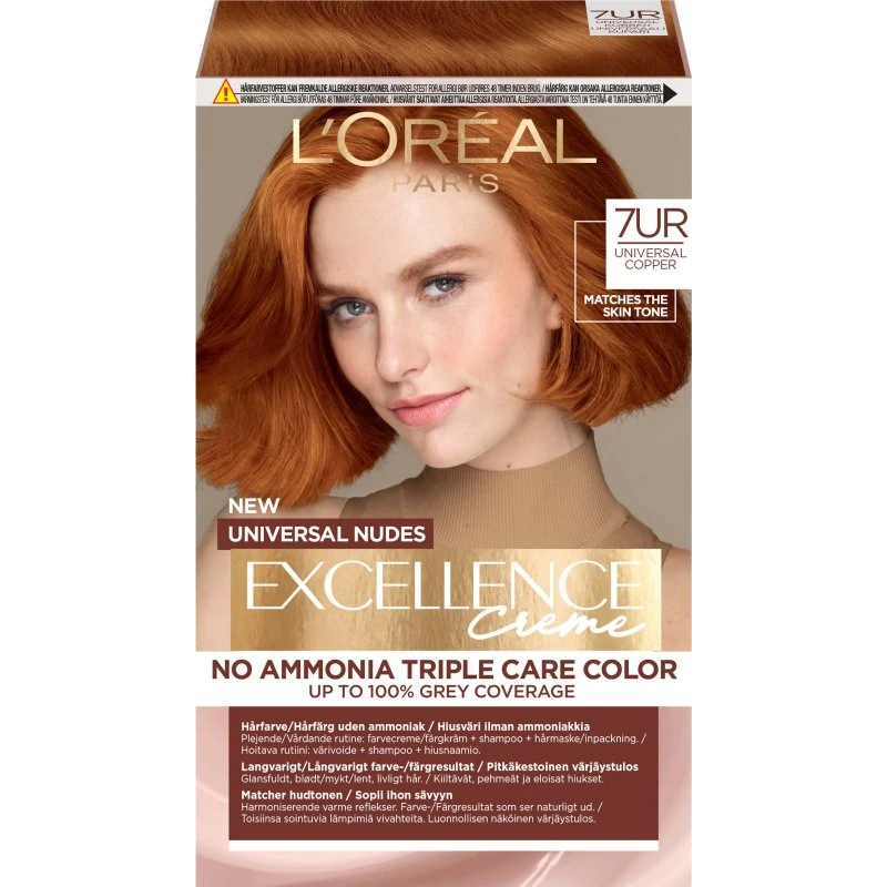 L'Oréal Paris Excellence Crème Universal Nudes 7UR Copper