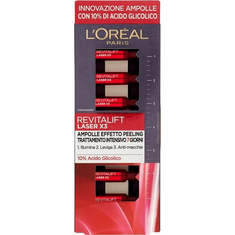 L'oreal Revitalift Laser X3 Hætteglas 7 x 1 ml
