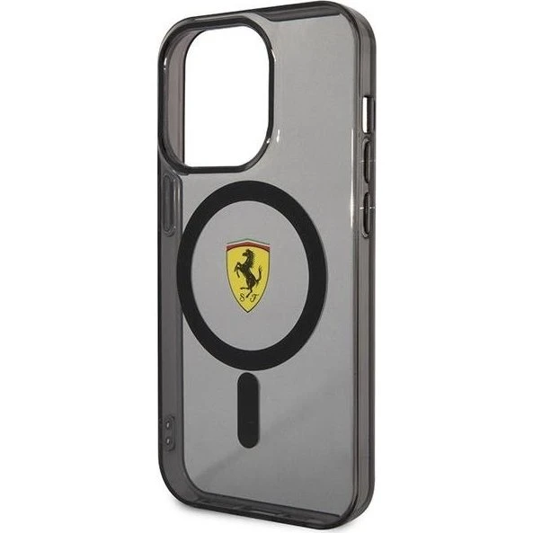 Ferrari Translucent MagSafe Case til iPhone 14 Pro - Black