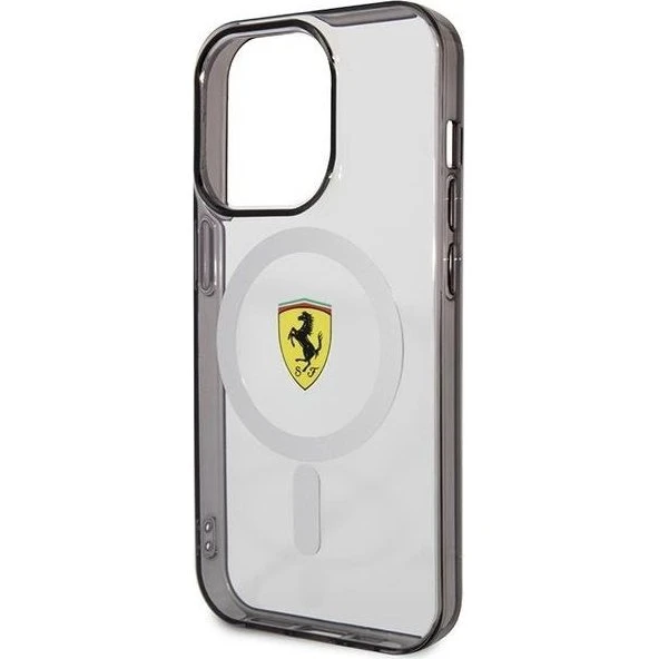 Ferrari Outline MagSafe Case til iPhone 14 Pro Max - Clear