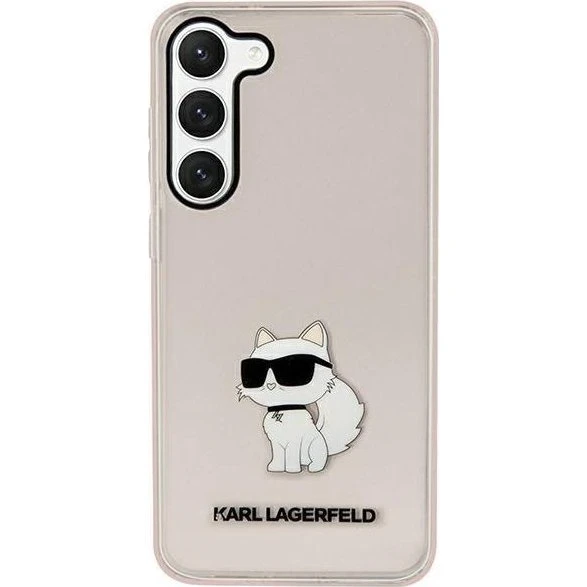 Karl Lagerfeld Choupette Hardcase til Samsung Galaxy S23 - Pink