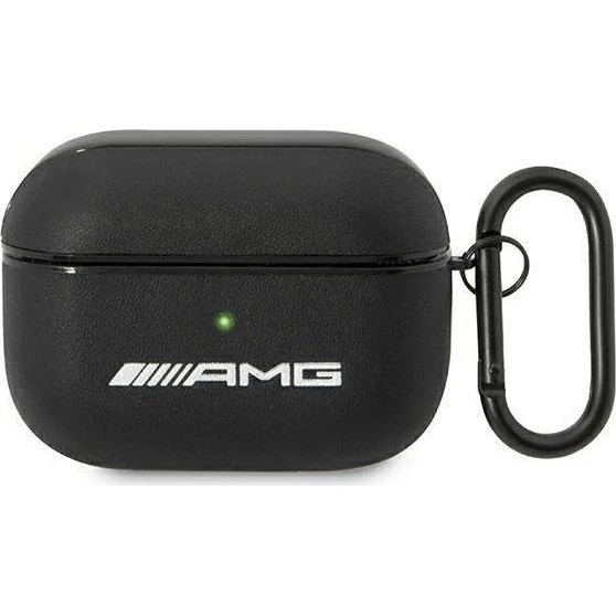 Mercedes AMG Lædercover til AirPods Pro - Sort