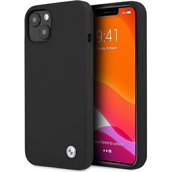 BMW Silicone Signature Case til iPhone 13 mini - Black