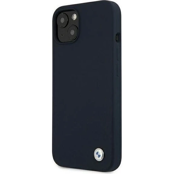 BMW Silicone Signature Case til iPhone 13 mini - Navy Blue