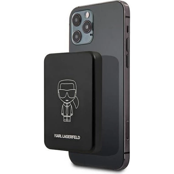 Karl Lagerfeld MagSafe Powerbank 3000mAh - Sort