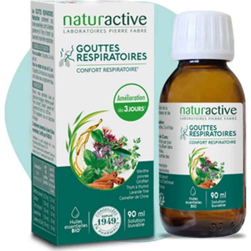 Naturactive Gocce Åndedræt 90ml