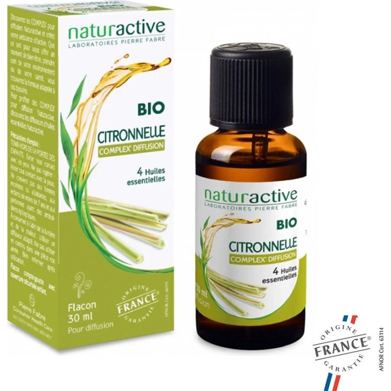 Naturactive Complex' Organic Lemongrass Diffusion 30ml