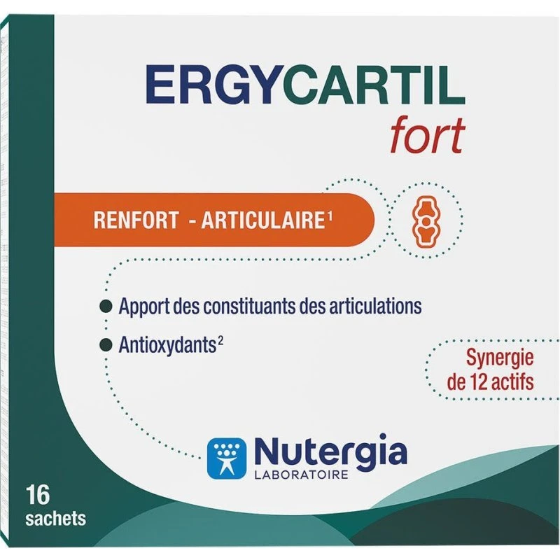 Nutergia Ergycartil Forte Ledstyrking - 16 poser