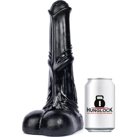 Hunglock Minu Jumpy Dildo - 25 cm ekstra tyk analdildo
