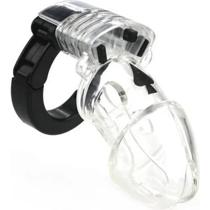 Clear Adjustable Chastity Cage Kyskhedsbur